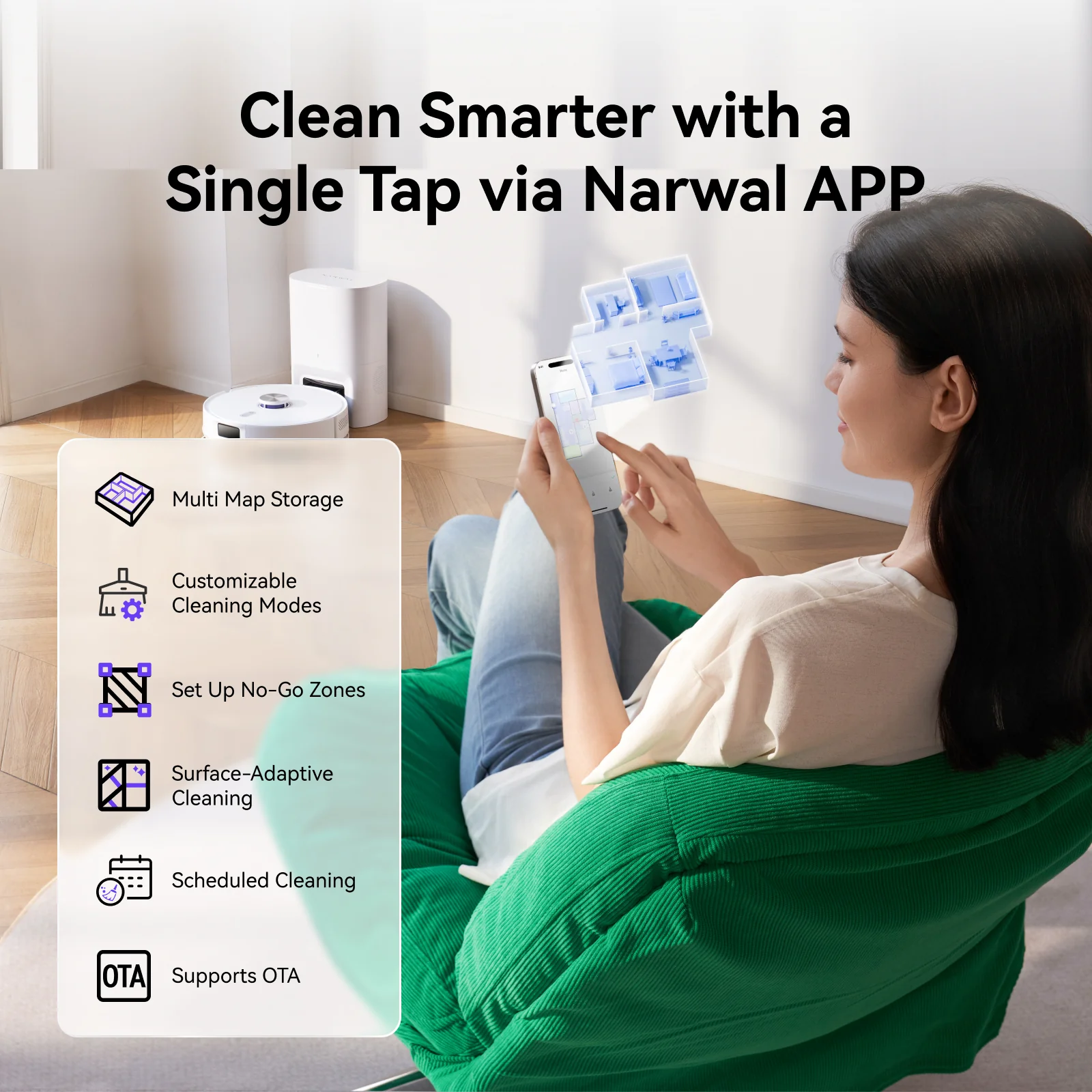 Narwal Freo S - Robot Vacuum & Mop - Image 6